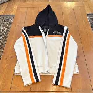 Harley-Davidson Black and Orange Hoodie